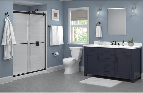 Delta Faucet 76435-BL Ashlyn Towel Hook, Matte Black