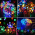 Fairy Flower String Lights Outdoor, 33 Feet 100LED Starry Cherry Blossom Lighting for Christmas Halloween Wedding Party