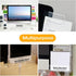 Set of 2 Monitor Memo Boards for Computer, Multifunction Acrylic Screen Message Reminder Pad with Phone Holder
