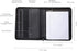 Samsill Professional Padfolio, Black, Full Size, 10.1 Inch Tablet Sleeve, 8.5 x 11 Inch Notepad