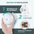 Closet Dimmable (3 Pack) BLS Motion Sensor Light Indoor, LED Night Light Lights, Under Cabinet Battery Powered Ceiling