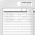 Clever Fox Check Register Book - Deluxe Transaction Register, Accounting Ledger Book, Checkbook Register & Checking