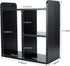 PAG Desktop Shelf Freestanding Wood Small Bookshelf Desk Supplies Organizers and Accessories Storage Display Rack