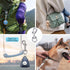 4PCS Flag Swivel Snap Clips, Heavy Duty Stainless Steel Flag Snaps for Pet Leash, Key Chain, Leather Craft