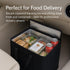 4-Pack musbus insulated trunk organizer car cooler bag Food Insulated Grocery shopping bags, Black