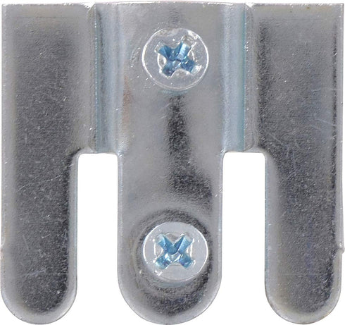 Hillman Picture-Hanging Hardware 121157 Flush Mount Hangers, 1 Inch x 1 Inch, 2 Sets, Zinc