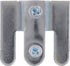Hillman Picture-Hanging Hardware 121157 Flush Mount Hangers, 1 Inch x 1 Inch, 2 Sets, Zinc