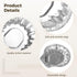 Tressify 400 Pcs Mini Oyster And Scallop Shell Pans, Disposable Aluminum Foil Clam Shell Trays For Seafood, Ideal