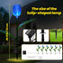 X-GiftKey 6PACKS Garden Gifts for Mother Day Decorations - Cute Artificial Tulip Blue Flower with Outdoor Path Lights
