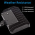 30W 5000K 4,050lm(200W AC100-277V LED Flood Light with Knuckle, Outdoor Security Fixture Light with Dusk-to-Dawn