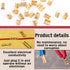 Hilitchi 525Pcs Non-Insulated U Shape Copper Ring Terminals Crimp Assortment Kit TC-1, TC-A, TC-B, TC-C, TC-T