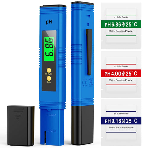 MEXYBE 2025 All-New pH Meter for Water - High Accuracy Digital pH Tester