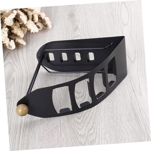 Iron Remote Control Organizer Rack - Multi-Purpose Storage Solution