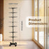 7 Tier Rotating Rack Shelves Retail Display Stand,Jewelry Keyring Socking Hats,Movable Shop Spinner for Toys
