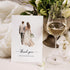 50 Pack 10 4x6In Wedding Thank You Cards with Envelope, Designs Notes Bulk Wedding Gift Card, Mr & Mrs Thank You Cards