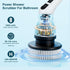soarup90000 7 Handle,7 1 Electric Spin Scrubber with Replaceable Brush HeadShower Scrubber with Long in Cordless