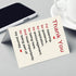 FANCYLUCKY Thank You Card, Appreciation Card for Teachers Mentors Colleagues Friends Family, Thank You Gifts for Women