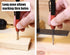 RUBBER GRIP TWO PACK Carpenter Pencil Set with 14 Refills and Built-In Sharpener