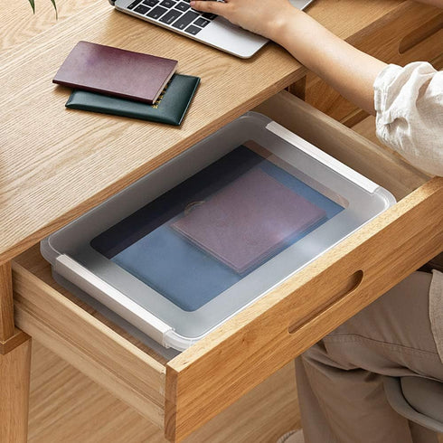 Poeland Portable Project Case - File Document Storage Organizer