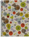 Miquel Rius M Recycled 4 Subject Notebook, Lined A5-8.27" x 5.83", 120 Sheets, Heavyweight Paper, Multicolor