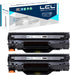 LCL Compatible Toner Cartridge Replacement for HP 79A 279A CF279A (2-Pack Black) for HP LaserJet Pro M12w M12 M12a MFP