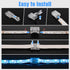 Led Strip Connectors, 4 Pin 10 Pack and L Shape 4-Pin LED Corner Connectors for 10mm Wide Strips