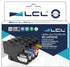 LCL Compatible Ink Cartridge Replacement for Brother LC404 (4-Pack KCMY) for MFC-J1205W Printers