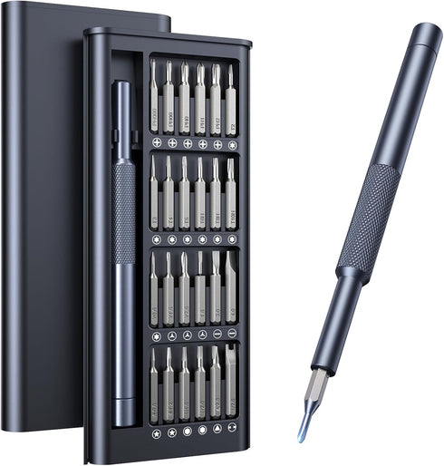 AXTH 25-in-1 Small Precision Screwdriver Set, Professional Magnetic Mini Repair Tool Kit for