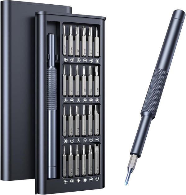 AXTH 25-in-1 Small Precision Screwdriver Set, Professional Magnetic Mini Repair Tool Kit for