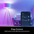 Bulbs, 1100 90+CRI A19 Bulb, 16 Bulbs, 4 Pack U-tec Smart Light Lumen, WiFi Mesh & Bluetooth Color Changing Light