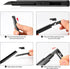 FOSHIO 3 Pack Retractable Utility Knife with 30 Degree Snap Off Blade 9MM, Box Cutter for Carton, Cardboard, and Office