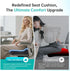 EESHONZ Seat Cushion, Extra Large Memory Foam Seat Cushion for Office Chair, Car Seat, Airplane, Relieving Hip