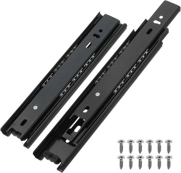 PATIKIL 8 x 1.7 Inch Drawer Slides, 2Pcs Steel Full Extension Ball
