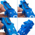 O-Ring Gauge, Telescoping Plastic Gauge for Measuring O Rings Inner Diameter, OD, Thickness, Blue