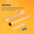 SHAOTONG 3mL Syringe with 23 Gauge 1 Inch Luer Lock Needle, Lab Disposable Sample Syringes, 20 Pack