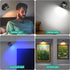 3 6 360Rotate ORIA LED Wall Sconces, Stick on Wall Light, Rechargeable Wall Mounted Lamp with Brightness, Color