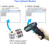 Rabitpos 1D 2D QR Code Scanner, Handheld Barcode Scanner Wireless Support Screen Scanning, Automatic Sensing Reader