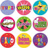 Sweetzer & Orange Spanish Stickers for Teachers and Parents, 1008 Reward Labels, 9 Assorted Designs, 1 Inch