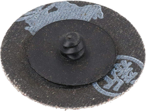 AB Tools 50mm 100pc 80 Quick Change Rubber Backing Pad Adapter + Grit Sanding Pads