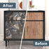 Marble Black Contact Paper, Peel and Stick Gold Wallpaper for Kitchen, Waterproof Vinyl Film for Countertop Cover