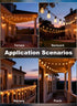 Gyecahz 100FT 36+1 S11 Bulbs, Outdoor String Lights Waterproof, Shatterproof LED Extra Long Patio Lights for Outside