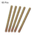 uxcell 60pcs Fully Threaded Rods, 5/16 x 4-1/4 Inch Carbon Steel for Furniture and Garden Assembly