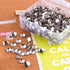 Yalis Thumb Tacks 500-count, 3/8-inch Steel Round Push Pins for Corkboard, Silver