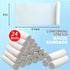 24 Pack 6 Inch 5 Cling Gauze Rolls x Yard, White Rolled Gauze Wraps Vet Wrap for Horses, Pure Cotton Bandage Wrap
