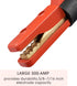 Reboot Welding Electrode Holder, 500AMP Heavy Duty Jaw Holding Plier Electrode Clamp for ARC Welder