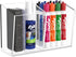 HBlife Acrylic Magnetic Dry Erase Marker Holder, 2 Compartments, Storage Organizer Cup for Fridge, Locker