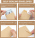 Joyberg 120 PCS Money Envelopes for Cash, Small Kraft Paper Envelopes for Money Self-Adhesive, Budget Organizer