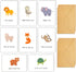Biturat 48 Set, Pack, 4 6 Thank You Cards Animal Pun Thank You Note Cards Funny Thank You Cards Bulk, Boxed Assortment