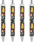 Generic Russian Nesting Dolls Flowers Retractable Ballpoint Pen 0.5mm Smooth Writing Gel Ink