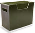 Acrylic File Holder - Clear Hanging File Organizer Box, Modern Acrylic File